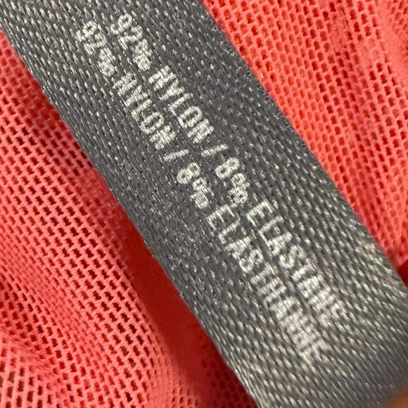 Aerie lace halter bralette in coral pink color - Small - Picture 8 of 8